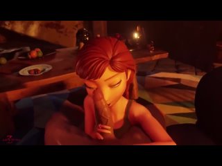 3d porno hentai anna from frozen decided to fuck with her lover