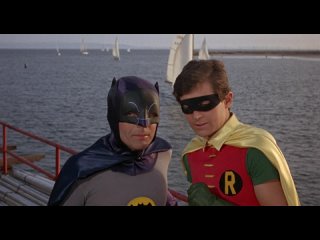 batman. movie / batman. movie (1966) - adam west, burt ward, lee meriwether, cesar romano, burgess meredith in the comic book adaptation