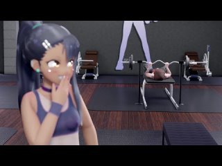 nagatoro gym bully animation 1 720p